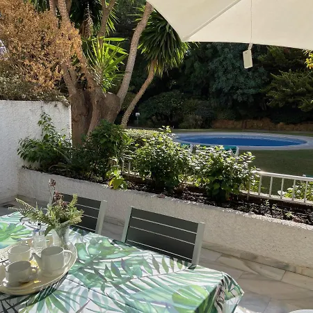 Planta Jardin Con Gran Terraza, Soleado 132 Apartman Marbella