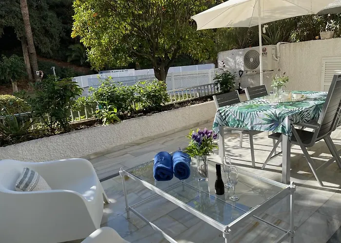 Planta Jardin Con Gran Terraza, Soleado 132 Lägenhet Marbella